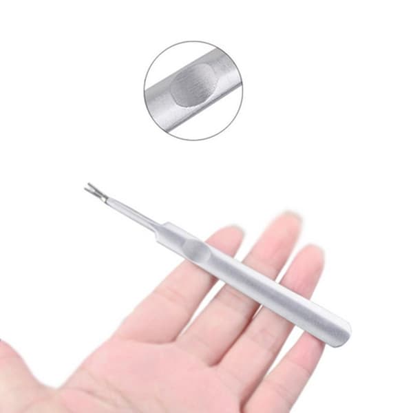 Cuticle trimmere rustfri - Negleline trimmer Silver