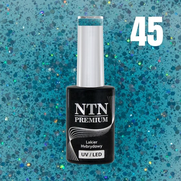 NTN Premium - Gelelakk - Design Your Style - Nr45 - 5g UV gel/LED Ocean blue