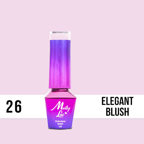 Mollylac - Gellack - Wedding - YES, I DO - Nr26 - 5g UV-gel/LED Rosa