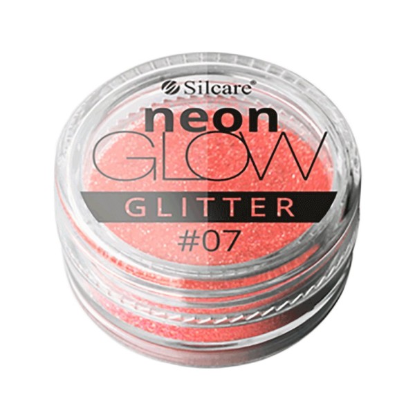 Nail glitter - Neon glød glitter - 07 3g