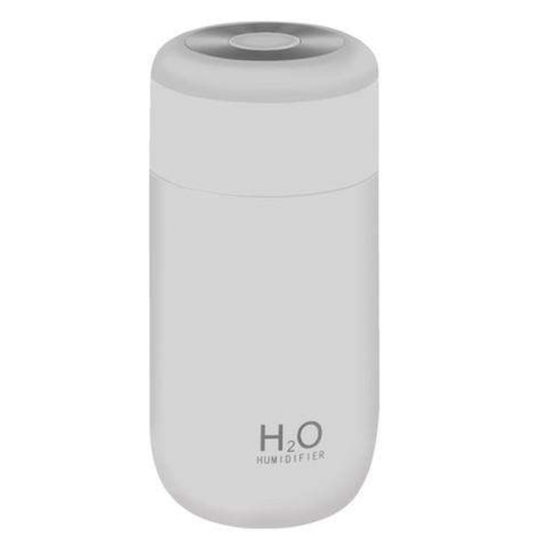 Duftende luftfukter og aromaterapi 300 ml via USB White