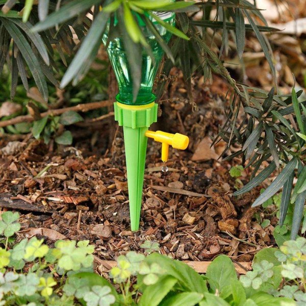 8-pak Blomstervander Automatisk - Vandspreder Vandfordeler Multicolor