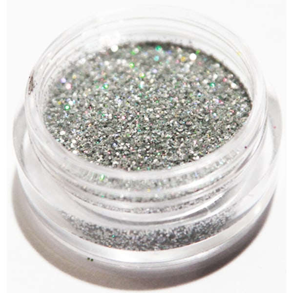 1st Finkornigt glitter Silver