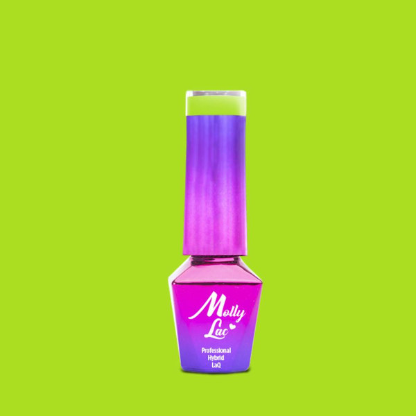 Mollylac - Gellack - Women in Paradise - Nr73 - 5g UV-gel/LED Grön