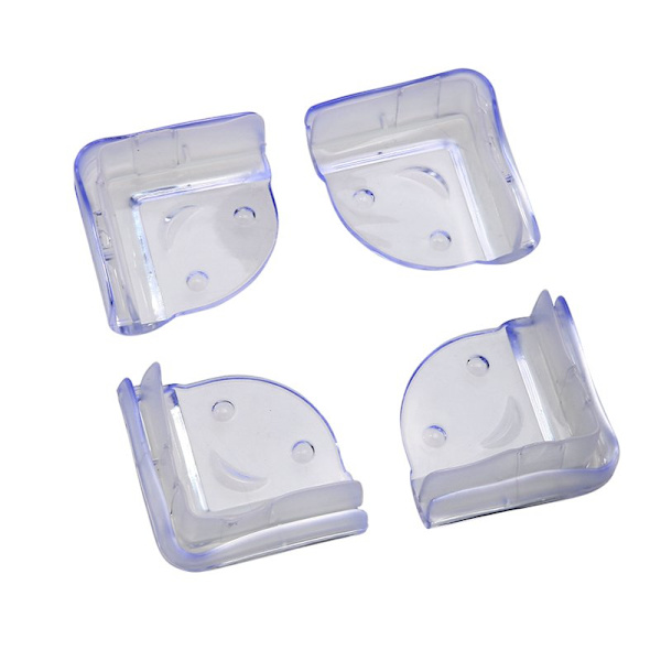 4-pack hörnskydd, Transparanta Transparent