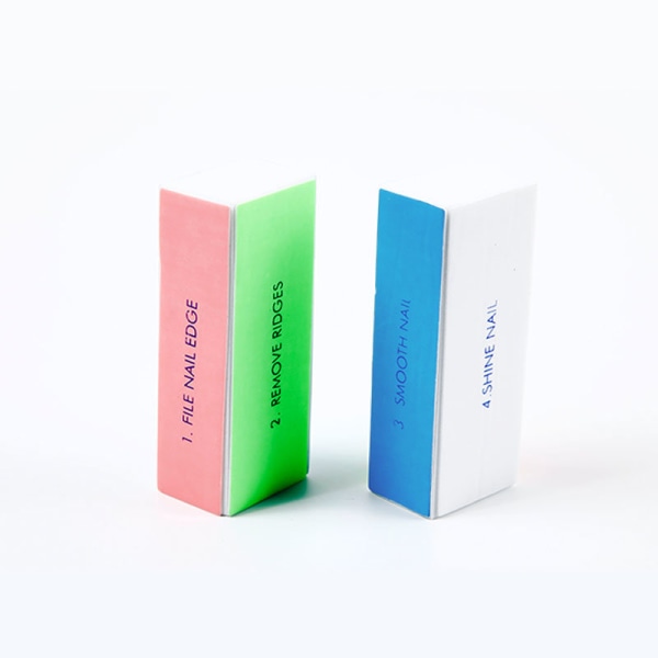 4in1 Bufferfil, neglefil, for puss og filing Multicolor