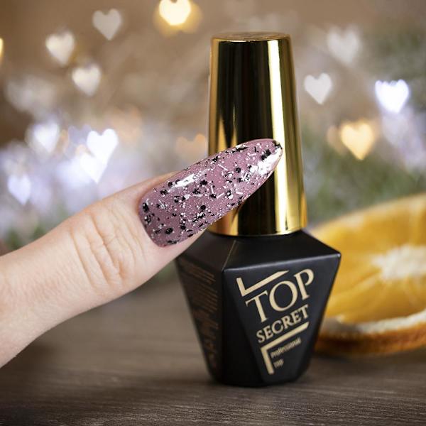 Mollylac - Top Secret - No Wipe - 10g - UV-geeli/LED - Pintamaali Multicolor