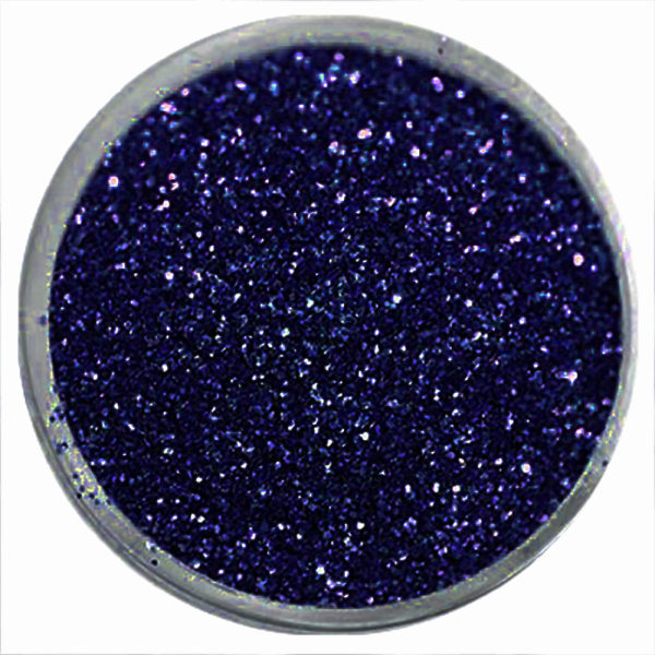 Negleglitter - Finkornet - Mørk blå - 8ml - Glitter Dark blue