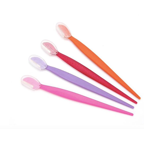Ögonbrynskniv - Skäggkniv i 3-pack multifärg