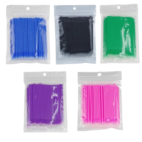 Mikrobomullspinner - 100 stk Blue