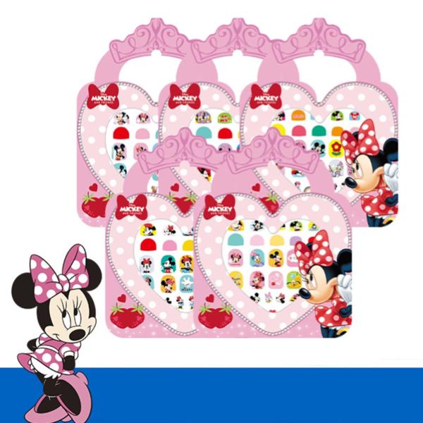 Negleklistermærker - Disney-prinsesser laver makeup - Mimmi gris Multicolor