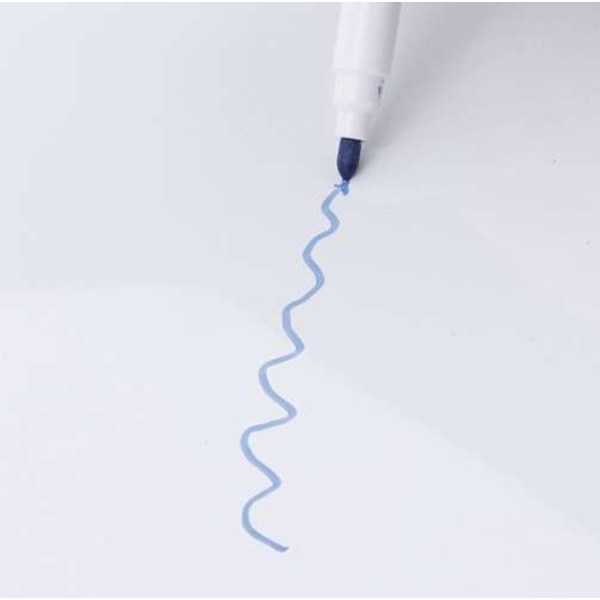 12-Pack - Whiteboard blyanter med viskelæder - Blyanter Multicolor