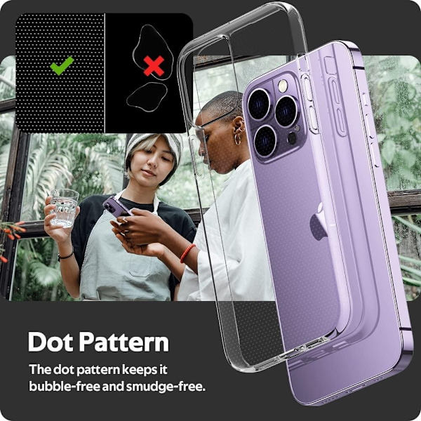 2-pack iPhone 15 Pro Max - Silikoni TPU - Ohut Transparent Iphone 15 Pro Max