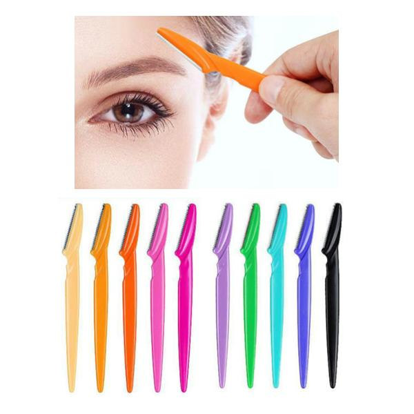 3-pack Ögonbrynskniv - Skäggkniv - Eyebrow knife - Trimmer multifärg
