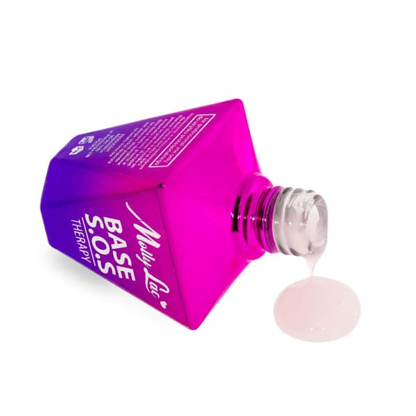 Baselakk - Base S.O.S Therapy - 10g - UV-gel/LED - Mollylac Light pink