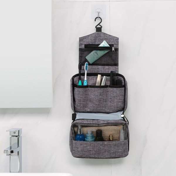 Spacious Hanging Toiletry Travel Toiletry Perfect for Travel Black