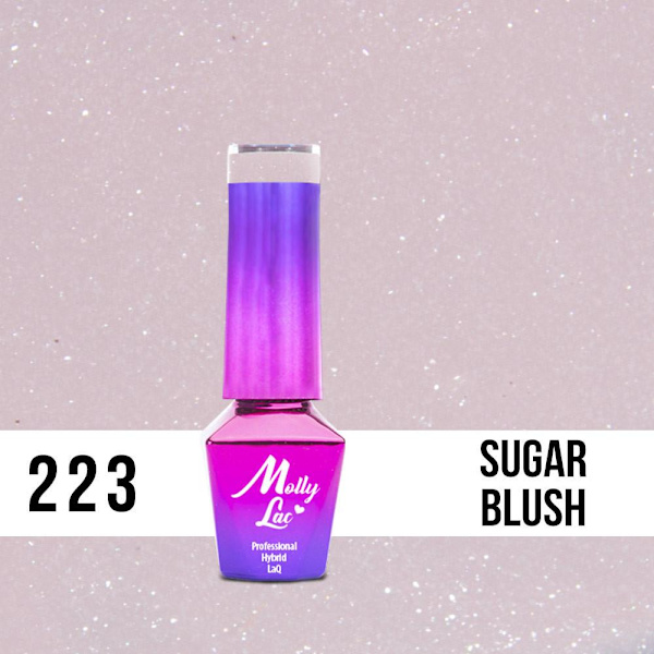 Mollylac - Geelilakka - Winter Crystalize - Nr223 - 5g UV geeli/LED