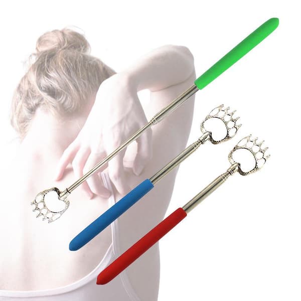 Teleskooppinen Back Scratcher - karhun kynsi Multicolor