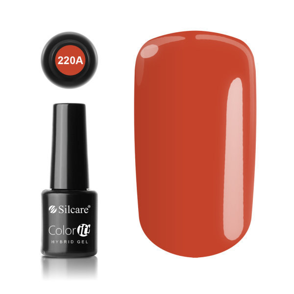 Gellack - Color IT - *200A 8g UV-gel/LED Röd