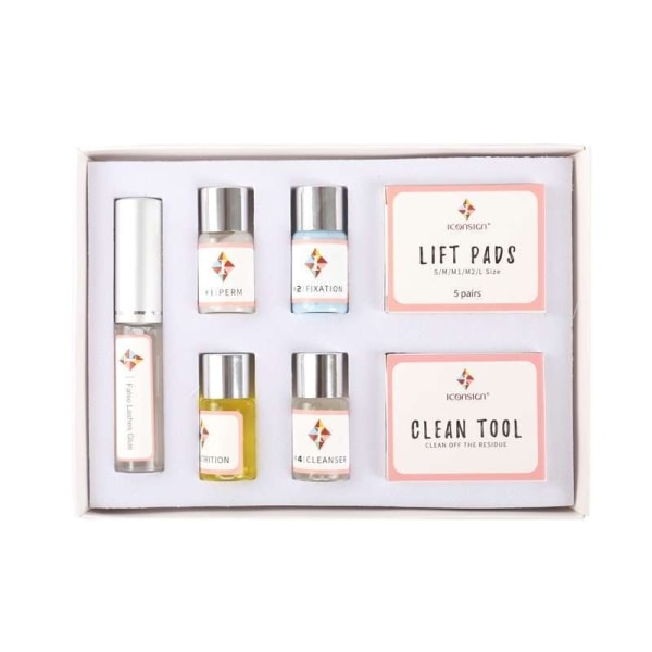 Lashlift kit - Vippeløft kit - Lashlift - Iconsign Transparent