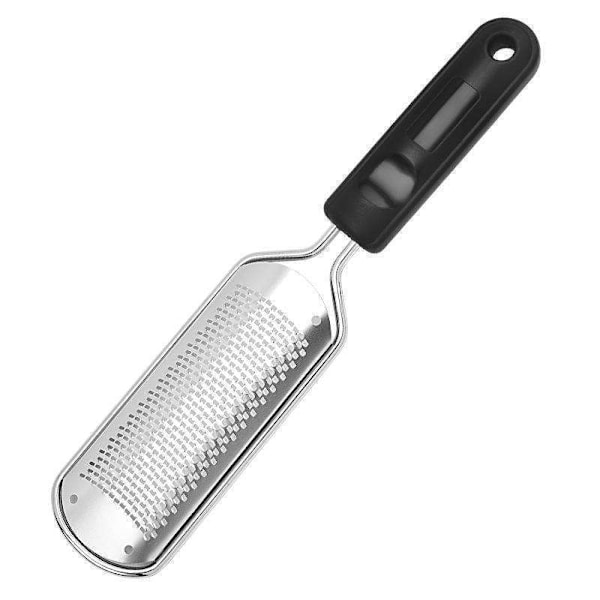 Glatte fødder med stil - Sort fodfil i rustfrit stål Black