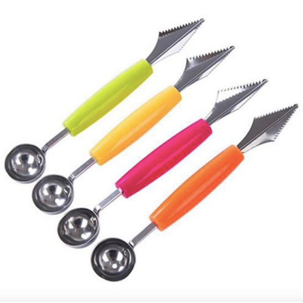 Melon scoop, frukt scoop, iskrem scoop, melon slicer