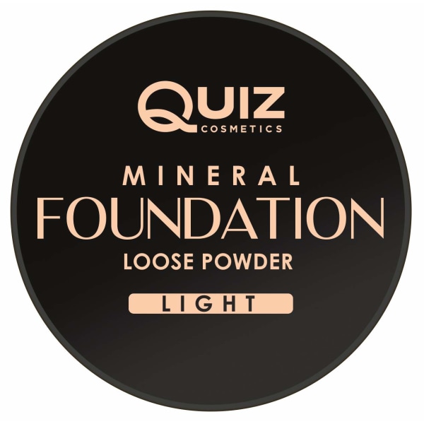 Mineral foundation - Løs kraft - Quiz Cosmetics Light