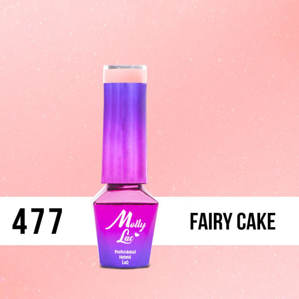 Mollylac - Gellack - Macarons - Nr477 - 5g UV-geeli / LED Pink