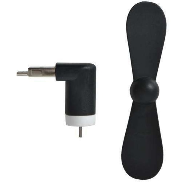 Mini USB-ventilator: Din Bärbara Följeslagare för Svalka Svart