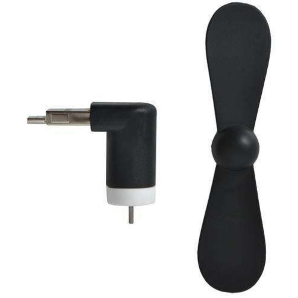 Mini USB Ventilator: Din bærbare følgesvend for coolness Black