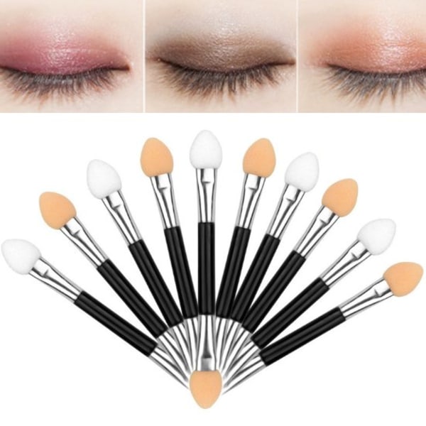 10 stk Svampe applikator, makeup svamp, Makeup svamp Multicolor