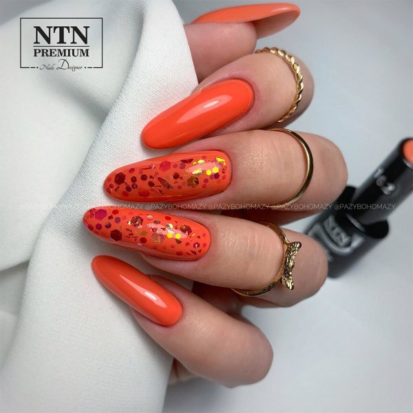 NTN Premium - Gel polish - Ambrosia - Nr162 - 5g UV gel/LED Orange