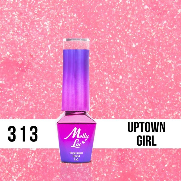 Mollylac - Gellack - Fantasyland - Nr313 - 5g UV-gel / LED Pink
