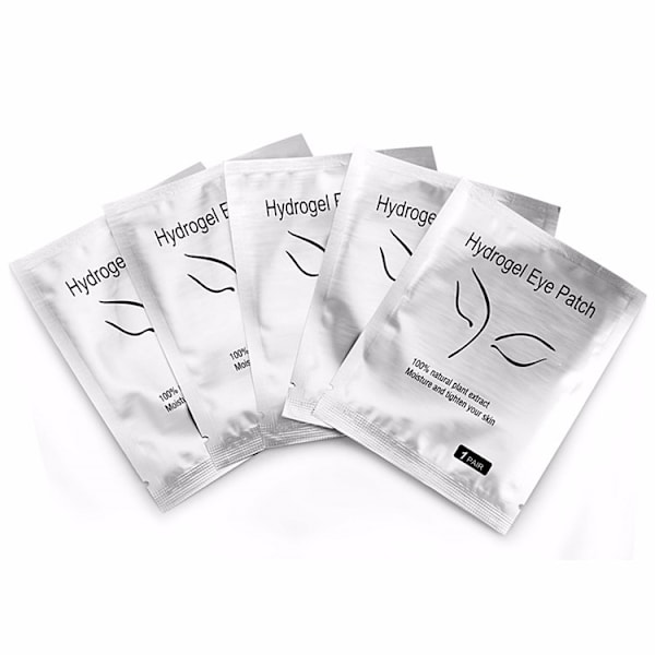 50-par Eyepatches, eyepads, ögonfransförlängning