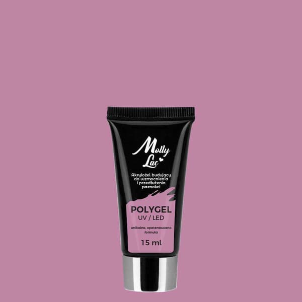 Polygel - Jauhegeeli - Bean Paste 15ml - Akryyligeeli Pink