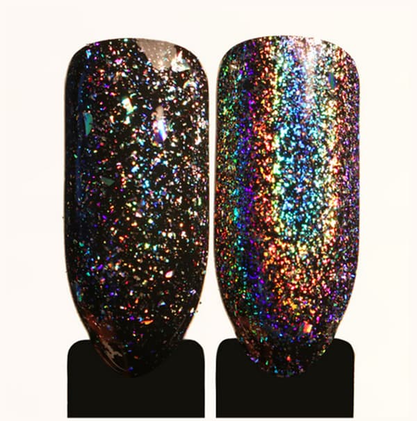 Galaxy holo flakes - Silver