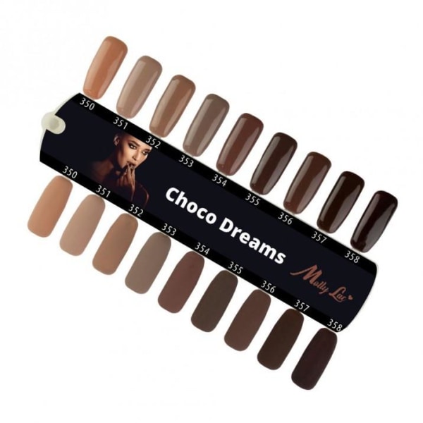 Mollylac - Gellack - Choco Dreams - Nr351 - 5g UV-gel/LED