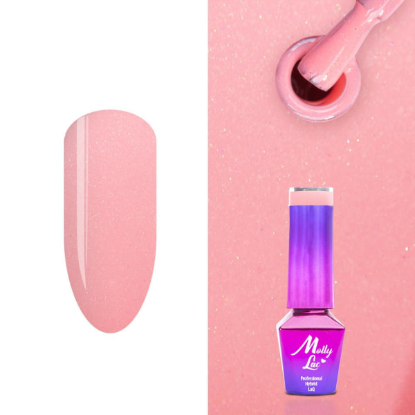 Mollylac - Gel polish - Macarons - Nr476 - 5g UV gel/LED Pink