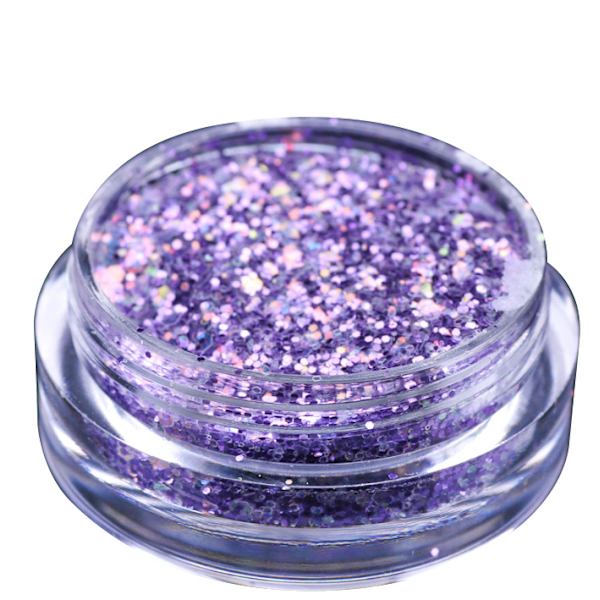 Nagelglitter mix - White, Pink, Purple Glitter mix - NR 2