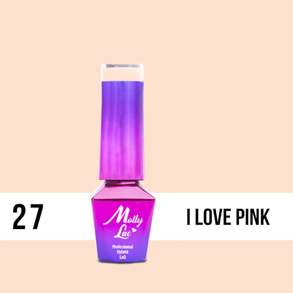 Mollylac - Gellak - Bryllup - JA, JEG GØR - Nr27 - 5g UV gel/LED