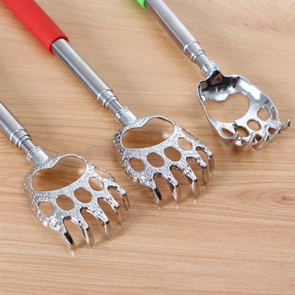 Telescopic Back Scratcher - bjørneklo Multicolor