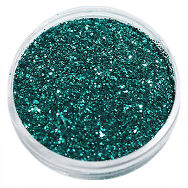 Negleglimmer - Finkornet - Hav - 8ml - Glitter Blue