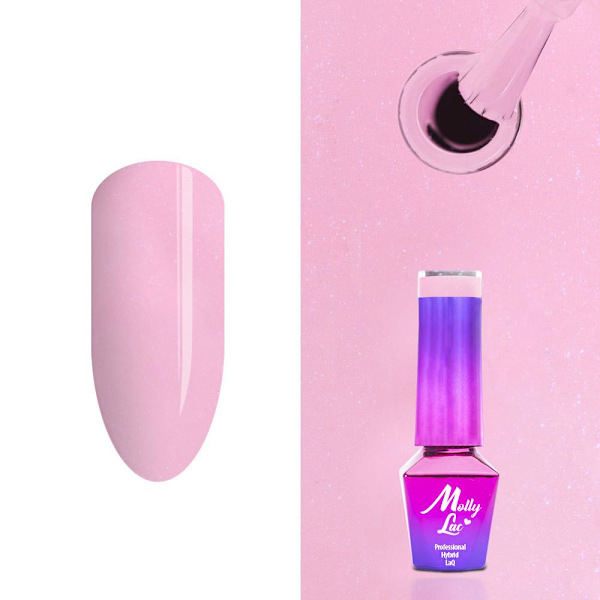 Mollylac - Gelelakk - Bryllup - JA, JEG GJØR - Nr23 - 5g UV gel/LED Pink