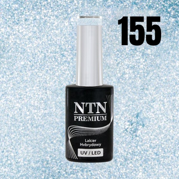 NTN Premium - Gellack - Ambrosia - Nr155 - 5g UV-gel / LED Silver