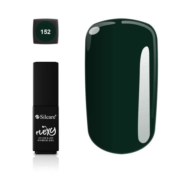 Geelilakka - Flexy - *152 4,5 g UV-geeli/LED Dark green
