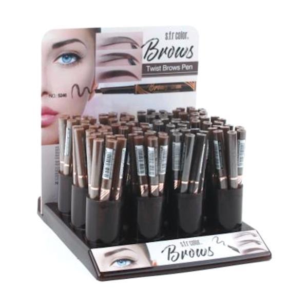 Ögonbrynspenna - Eyebrow pen - Twist brows pen DarkBrown 530# - Dark brown