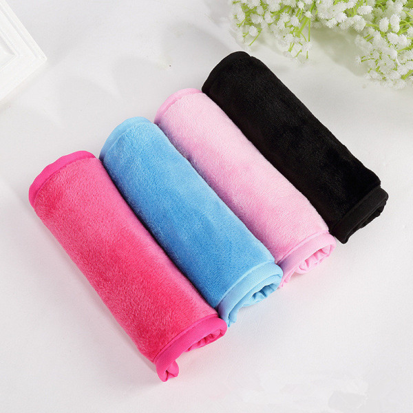 Make Up Eraser - Microfiber Facial Cloth Towel, sminkborttagning Ljusrosa