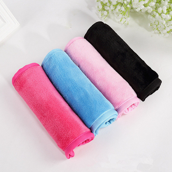 Make Up Eraser - Microfiber Facial Cloth Towel, sminkborttagning Svart