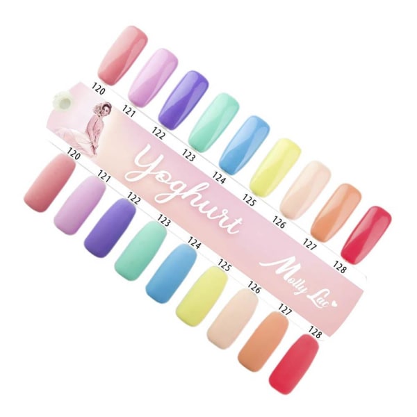 Mollylac - Gel polish - Yoghurt - Nr127 - 5g UV gel/LED