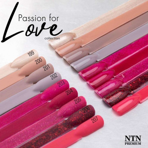 NTN Premium - Geelilakka - Passion for Love - Nr205 - 5g UV-geeli/LED